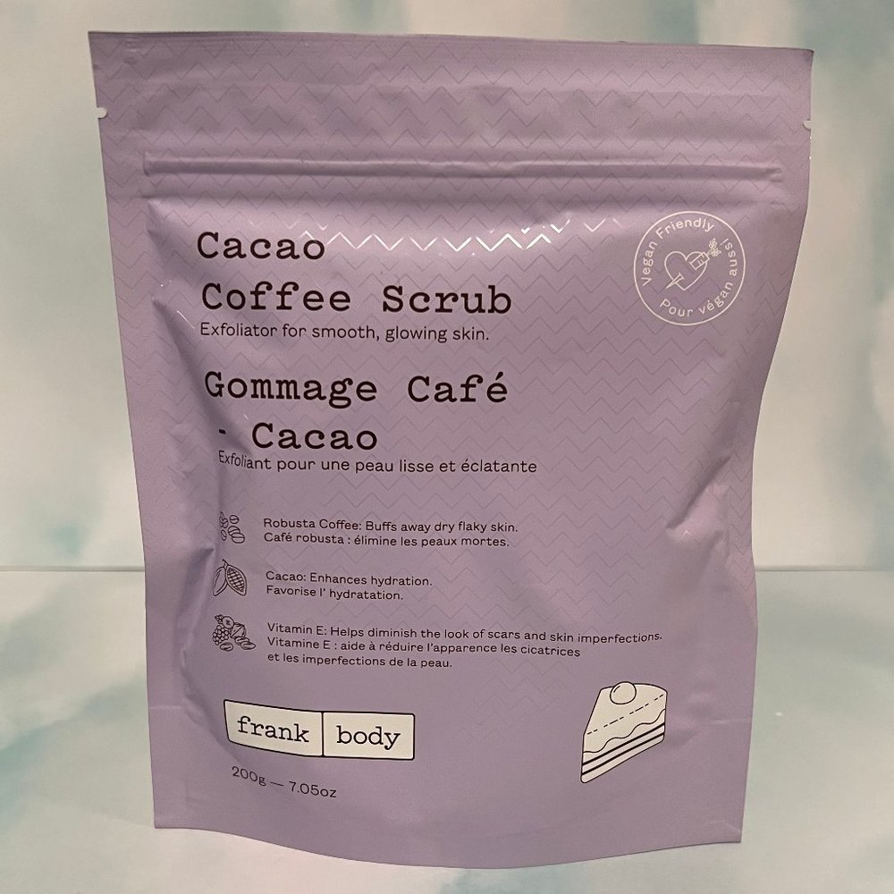 FRANK BODY Cacao Coffee Body Scrub